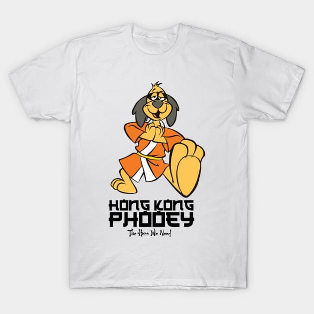 Hong Kong Phooey - The Hero We Need T-Shirt by EverGreene